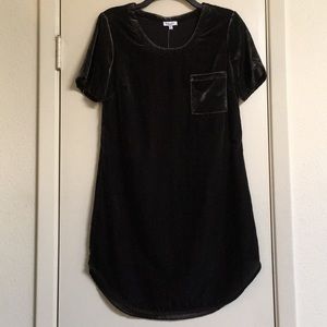 NWT Splendid Charcoal Shirt Dress